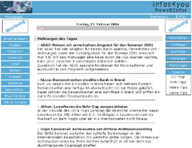 Infos4you- Das News-und Informationsportal